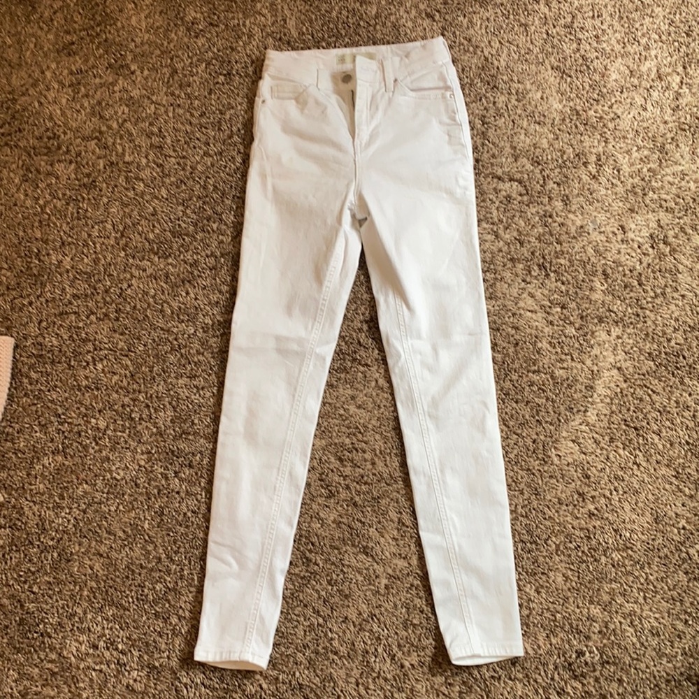 Topshop Motto White Jeans (24)